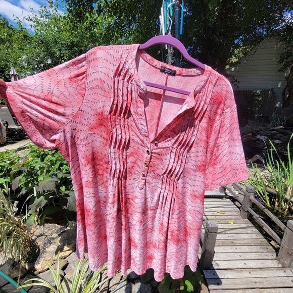 Pink and Gray Tunic - Picture 6 of 10